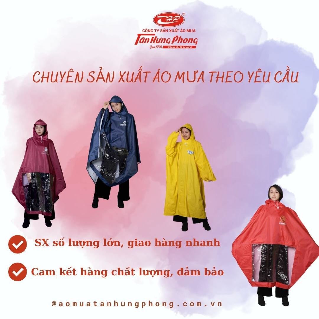 In Ấn Áo Mưa - Góp Phần Tạo Nên Phong Cách và Quảng Bá Thương Hiệu Hiệu Quả