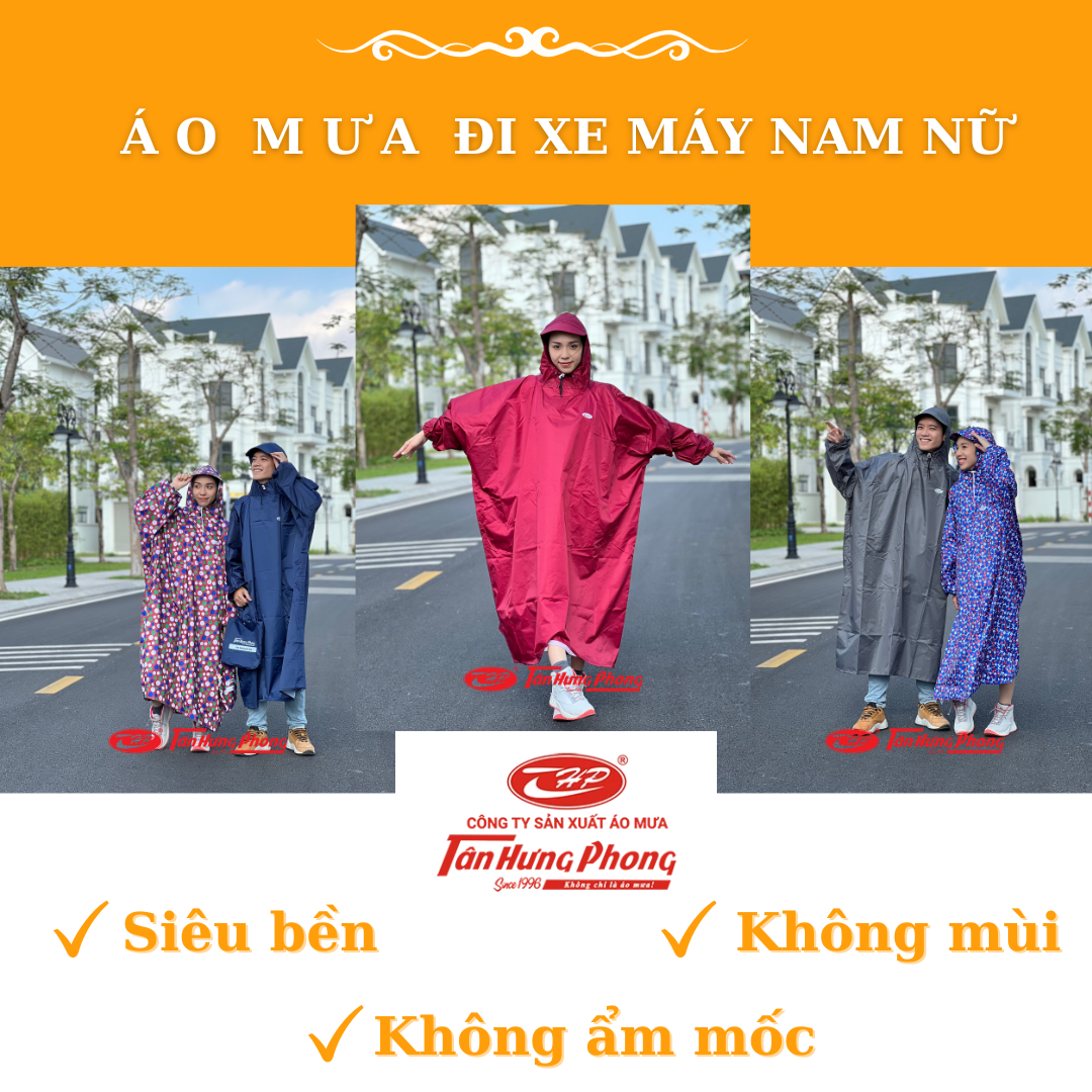 Bảo Vệ Tối Đa Với Áo Mưa Đi Xe Máy Chất Lượng Tân Hưng Phong