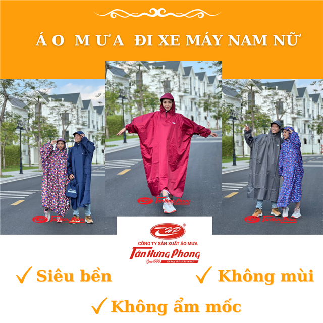 Bảo Vệ Tối Đa Với Áo Mưa Đi Xe Máy Chất Lượng Tân Hưng Phong