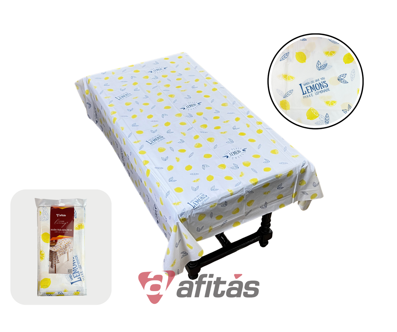 Khăn trải bàn PEVA Chính Hãng Tân Hưng Phong