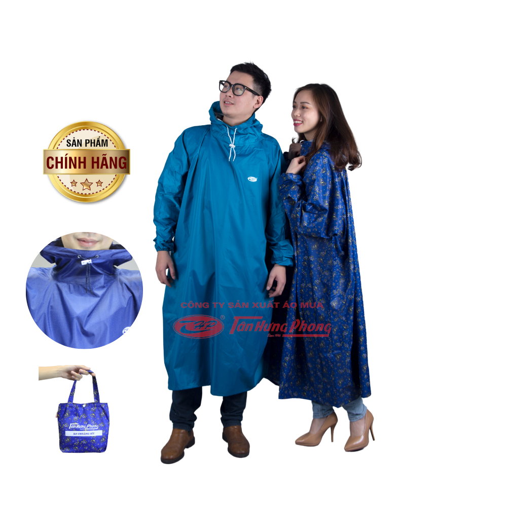 Áo Mưa Bít Vải Dù Tân Hưng Phong