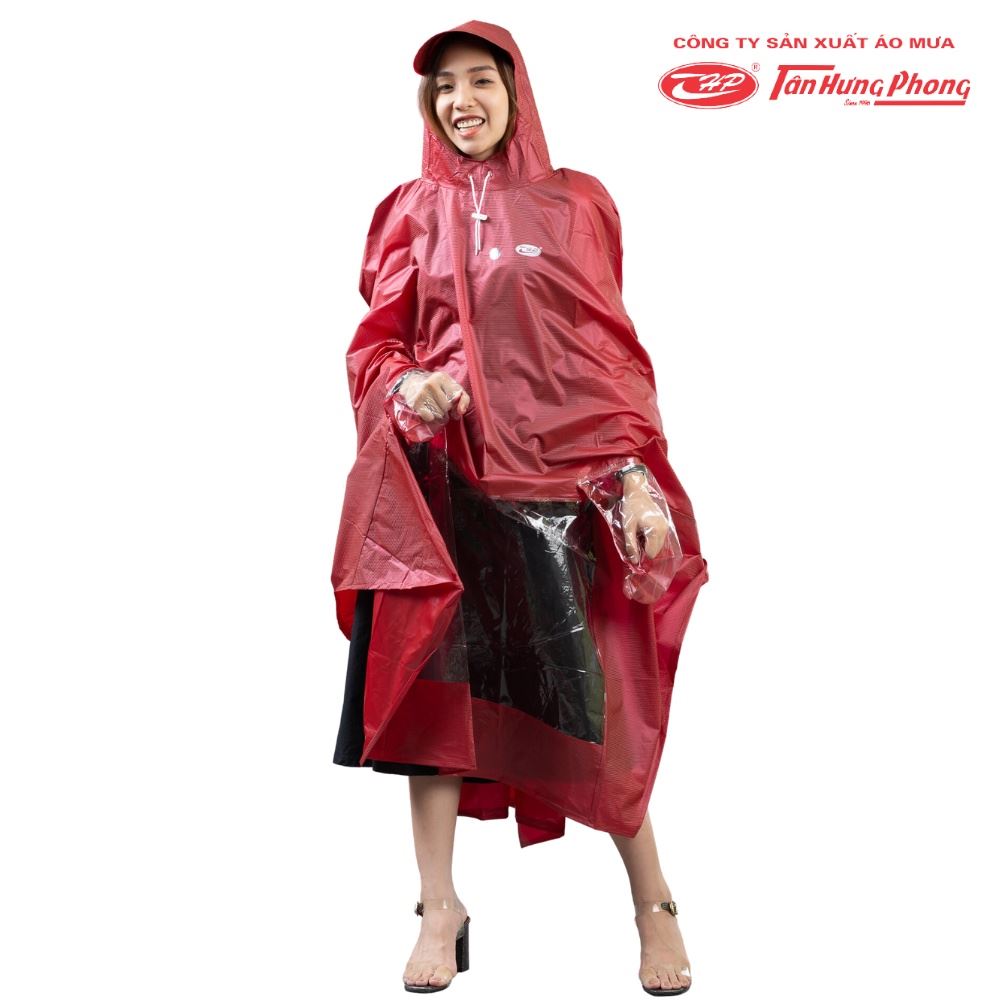 Áo Mưa Vân Sò Có Bọc Gương Tân Hưng Phong