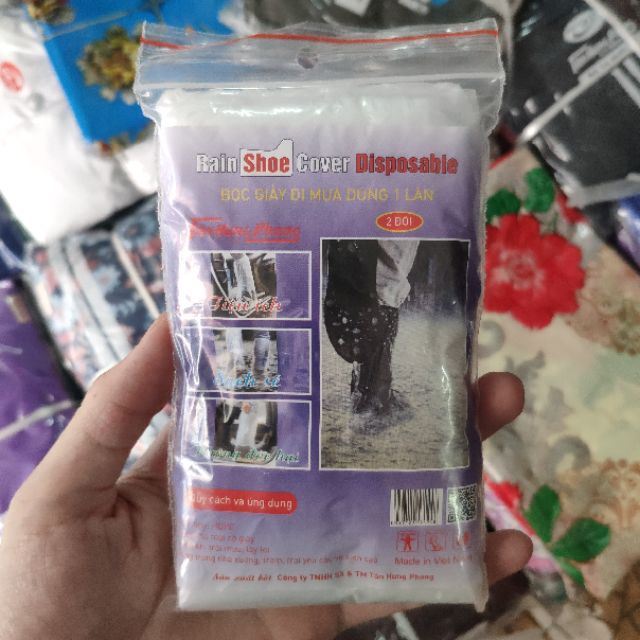 Giày Đi Mưa Dùng 1 Lần Siêu Rẻ Tân Hưng Phong