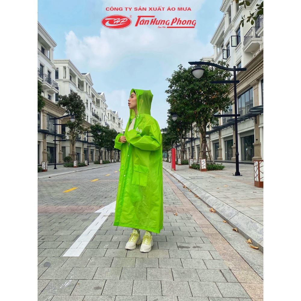 Áo Mưa Trong Suốt BigBit Dáng Dài Tân Hưng Phong