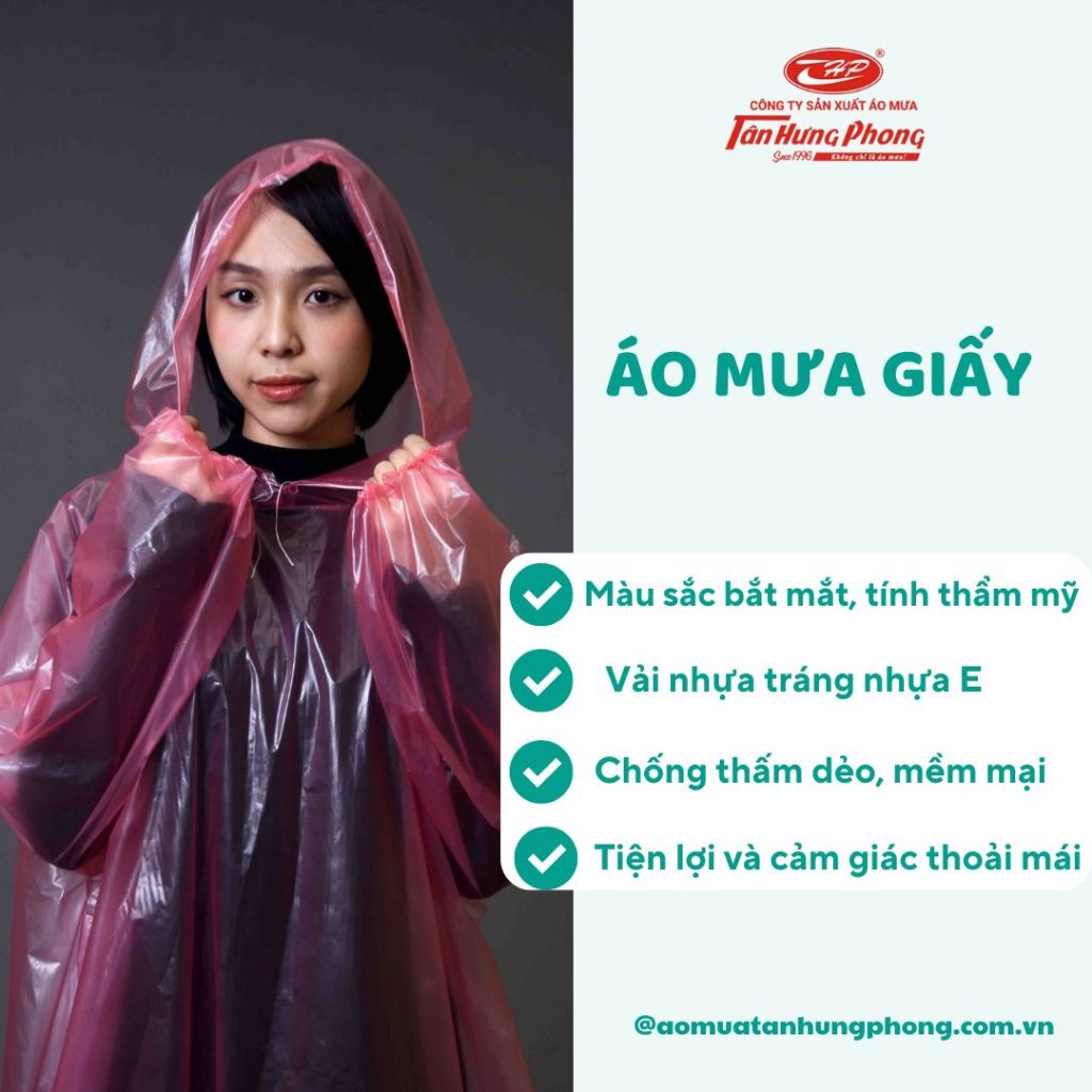  Áo Mưa Du Lịch Tân Hưng Phong Loại 1