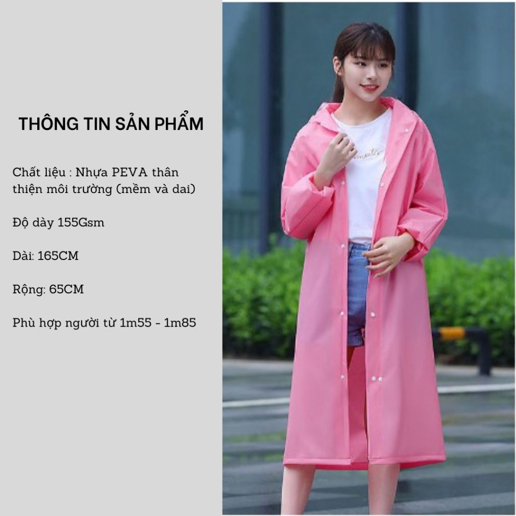 Áo Mưa Măng Tô Người Lớn Tân Hưng Phong
